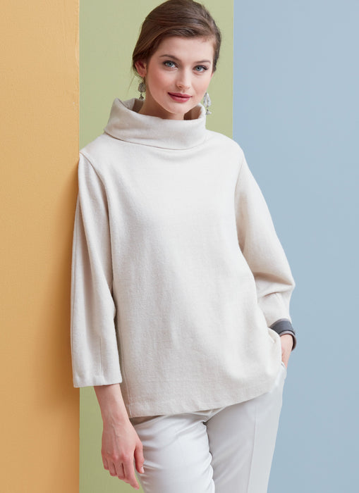 Vogue Pattern 9330 Misses' Top | Very Easy Vogue from Jaycotts Sewing Supplies