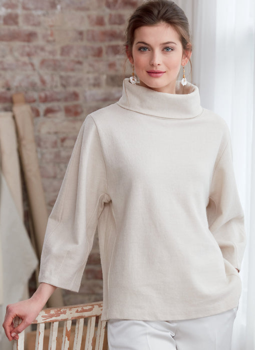 Vogue Pattern 9330 Misses' Top | Very Easy Vogue from Jaycotts Sewing Supplies