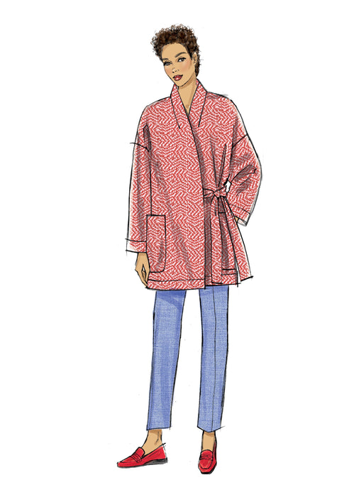 Vogue Pattern 9334 Misses' Jacket, Belt and Pants | Very Easy Vogue from Jaycotts Sewing Supplies