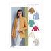 Vogue Pattern 9338 Misses' Jacket Pattern | Very Easy Vogue from Jaycotts Sewing Supplies
