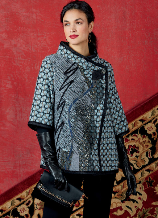 Vogue Pattern 9341 Misses' Jacket Pattern | Julio Cesar from Jaycotts Sewing Supplies