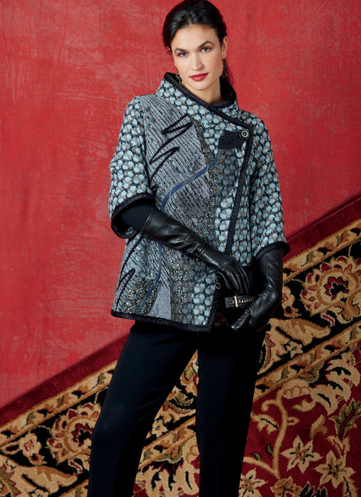 Vogue Pattern 9341 Misses' Jacket Pattern | Julio Cesar from Jaycotts Sewing Supplies