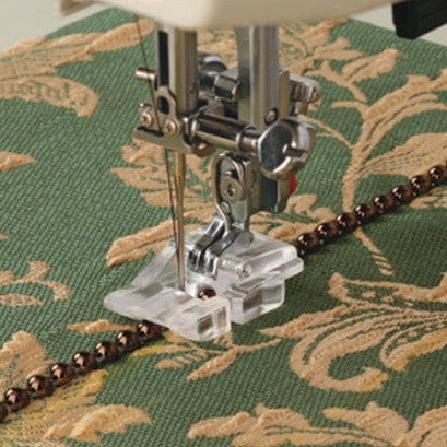 Janome Beading Foot Wide (Cat D) For 9mm stitch width models from Jaycotts Sewing Supplies