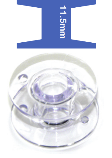Brother Bobbins and Thread Clip Set of 10 from Jaycotts Sewing Supplies