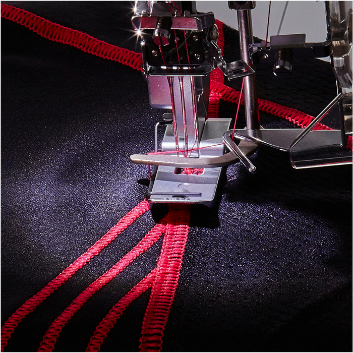 Coverstitching with the Brother CV3550 from Jaycotts Sewing Supplies
