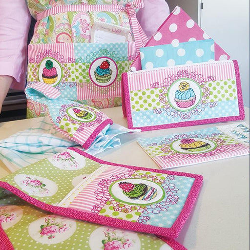 Sweet Pea Embroidery Designs CD | Cupcake Collection from Jaycotts Sewing Supplies
