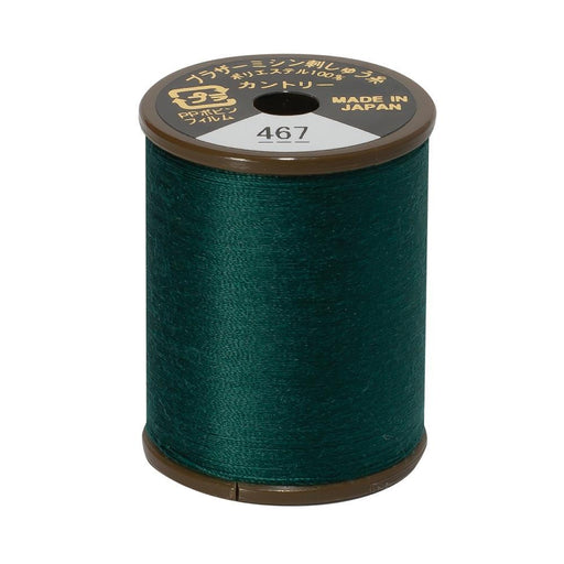 Brother Country Embroidery Thread, 467 Deep Green from Jaycotts Sewing Supplies