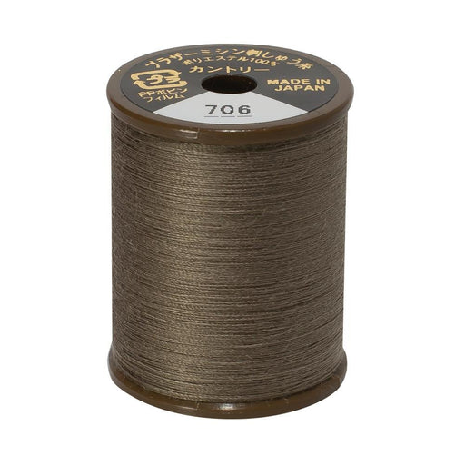 Brother Country Embroidery Thread, 706 Warm Grey from Jaycotts Sewing Supplies