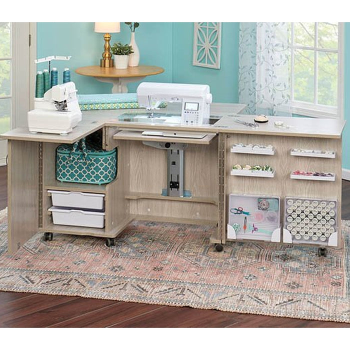 The Horn Eclipse XL sewing machine cabinet display in room setting