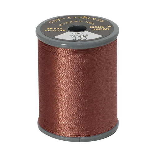 Brother Embroidery Thread 333 Amber red from Jaycotts Sewing Supplies