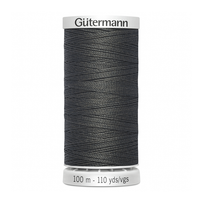 Gutermann Extra Strong Thread 100m | Dark Grey from Jaycotts Sewing Supplies