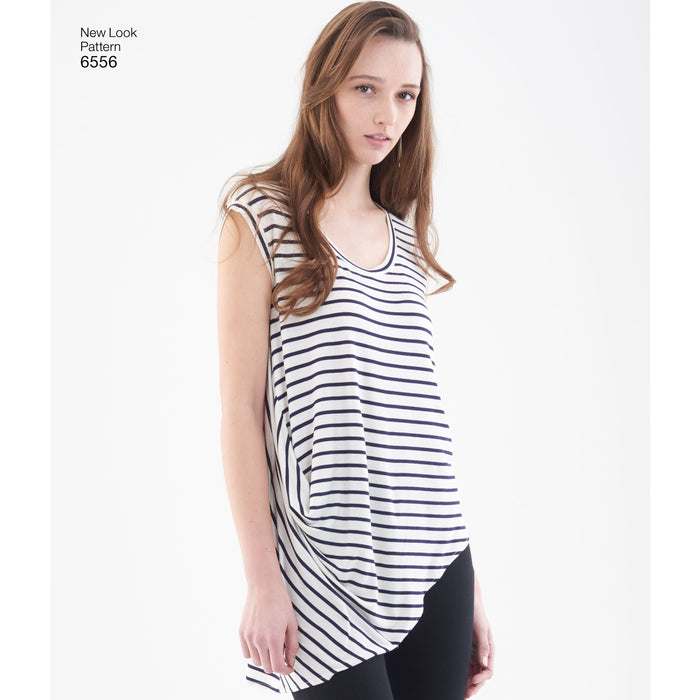 NL6556 Women's Easy Knit Tops Pattern from Jaycotts Sewing Supplies