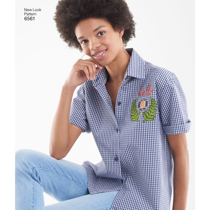 NL6561 Women's Shirts Pattern from Jaycotts Sewing Supplies