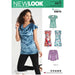 NL6577 Mini dress / Knit Tops sewing pattern from Jaycotts Sewing Supplies