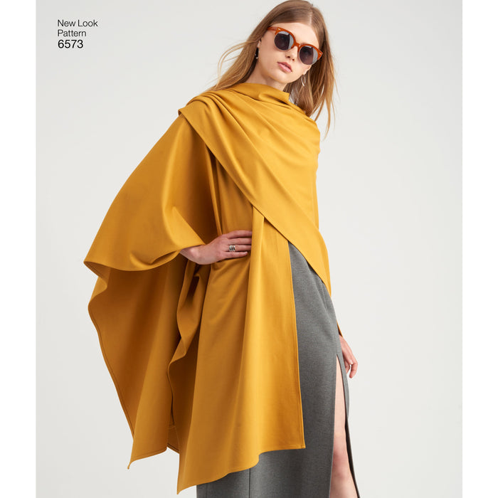 NL6573 Misses' Dress and Wrap sewing pattern from Jaycotts Sewing Supplies