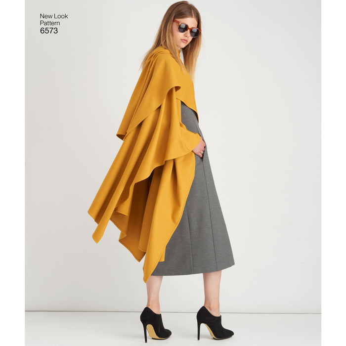 NL6573 Misses' Dress and Wrap sewing pattern from Jaycotts Sewing Supplies