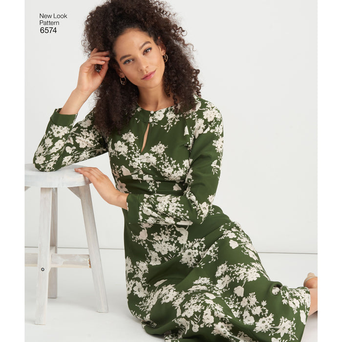NL6574 Misses' Dresses sewing pattern from Jaycotts Sewing Supplies