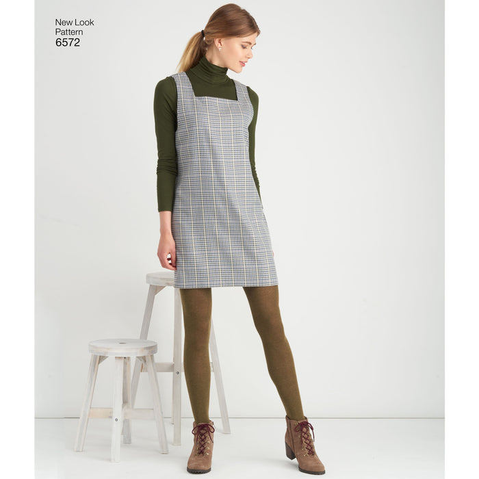 NL6572 Jumper Dress sewing pattern from Jaycotts Sewing Supplies