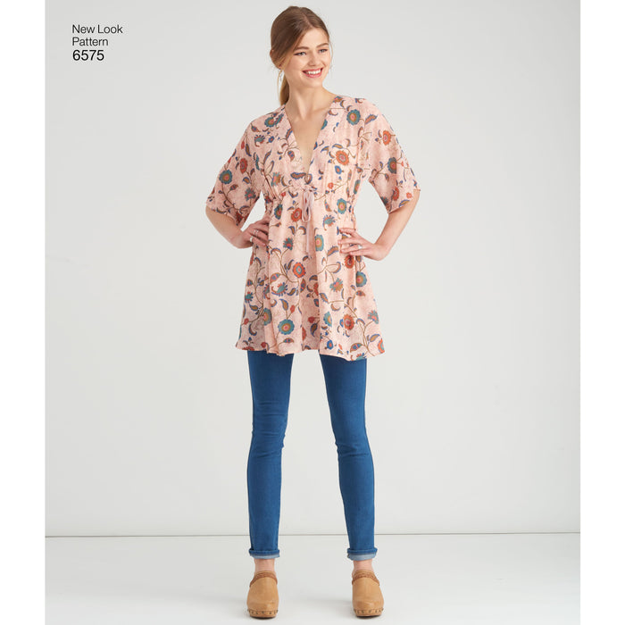 NL6575 Misses' Tunics sewing pattern from Jaycotts Sewing Supplies