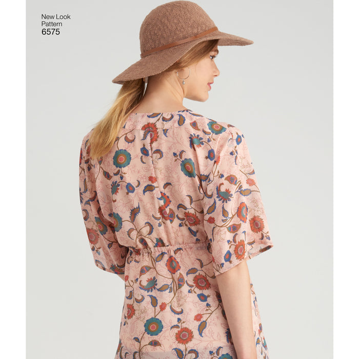 NL6575 Misses' Tunics sewing pattern from Jaycotts Sewing Supplies