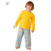 NL6170 Toddlers' and Child's Pyjamas pattern from Jaycotts Sewing Supplies