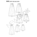NL6522 Child's and Girls' Dresses and Top from Jaycotts Sewing Supplies