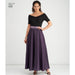 NL6580 Circle Skirt Evening Wear pattern from Jaycotts Sewing Supplies