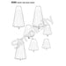 NL6580 Circle Skirt Evening Wear pattern from Jaycotts Sewing Supplies