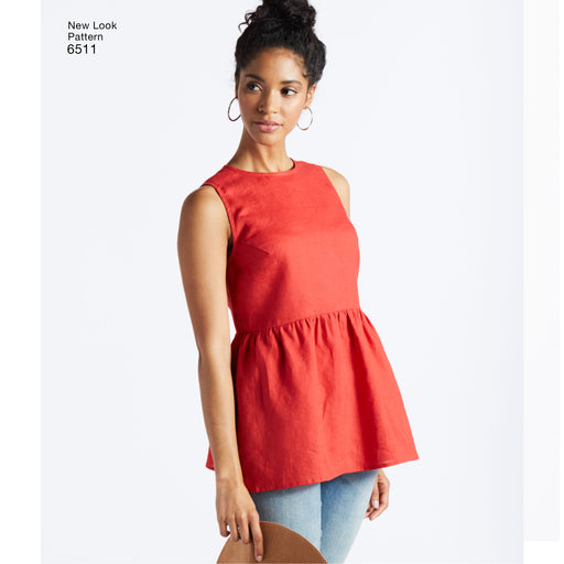 NL6511 Tops With Length and Sleeve Variations from Jaycotts Sewing Supplies