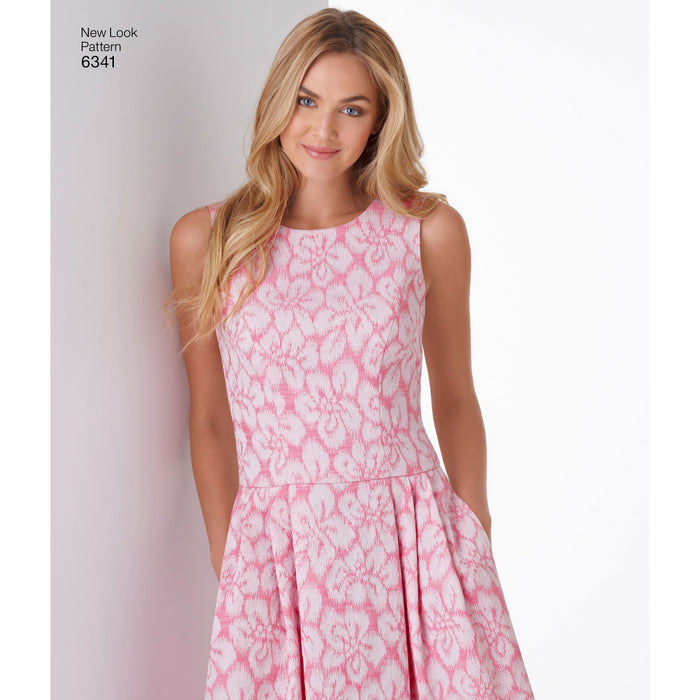NL6341 Misses' Dress in Three Lengths from Jaycotts Sewing Supplies
