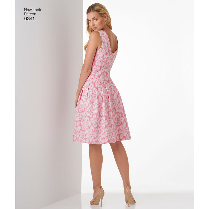 NL6341 Misses' Dress in Three Lengths from Jaycotts Sewing Supplies