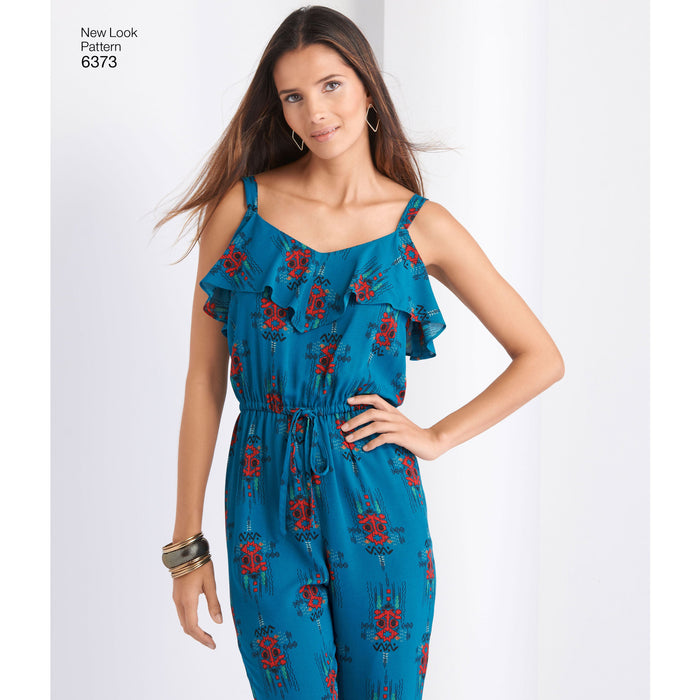 NL6373 Misses' Jumpsuit or Romper and Dresses from Jaycotts Sewing Supplies
