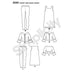NL6592 Girl's Sportswear sewing pattern from Jaycotts Sewing Supplies