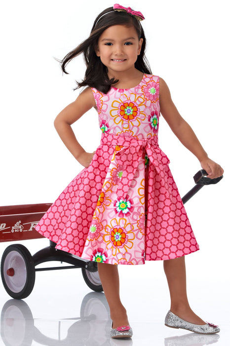NL6202 Child's Dress and Sash from Jaycotts Sewing Supplies