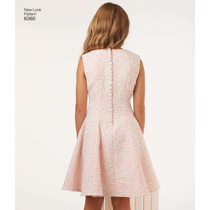 NL6360 Tween Girls' Dress from Jaycotts Sewing Supplies
