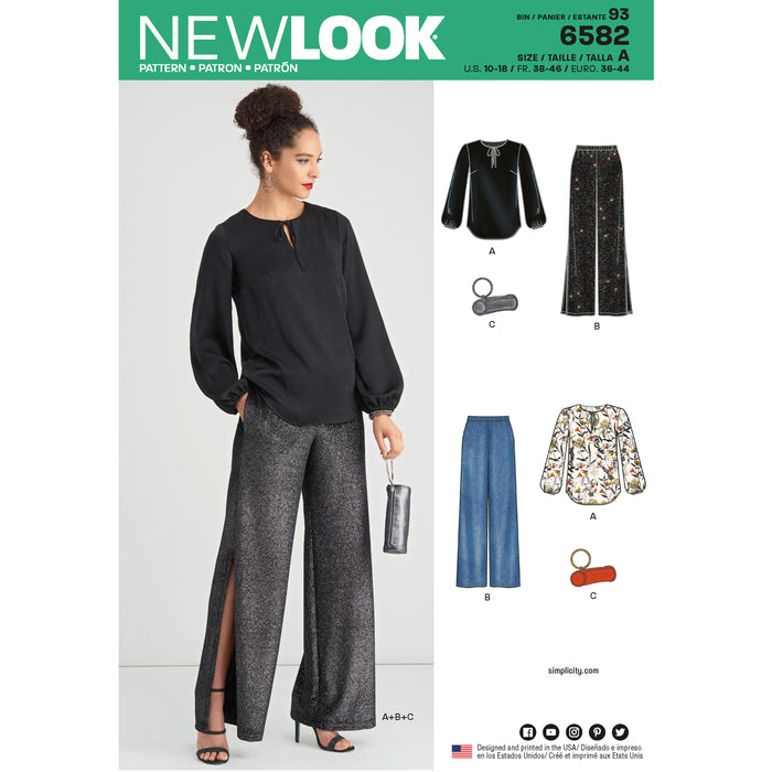 NL6582 Evening wear sewing pattern from Jaycotts Sewing Supplies