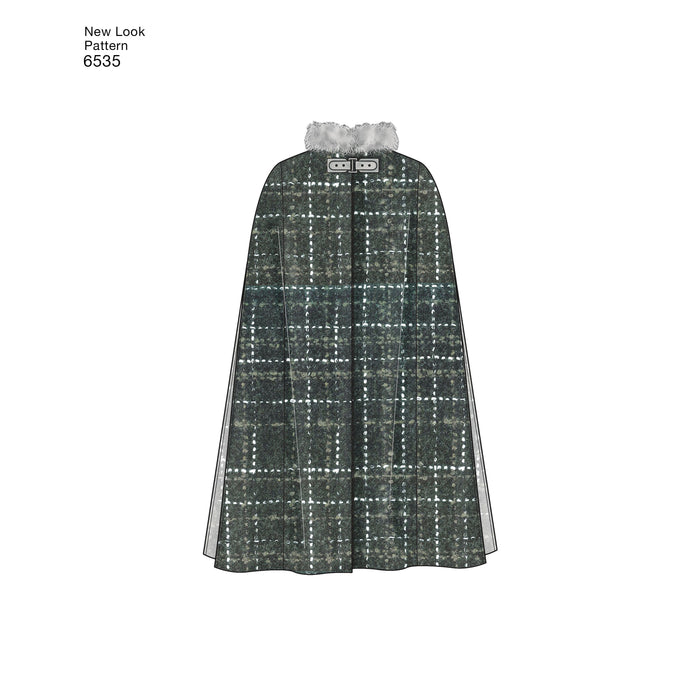 NL6535 Capes in Four Lengths from Jaycotts Sewing Supplies