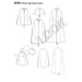 NL6535 Capes in Four Lengths from Jaycotts Sewing Supplies