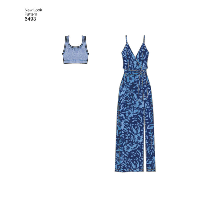 NL6493 Misses' Jumpsuit and Dress from Jaycotts Sewing Supplies