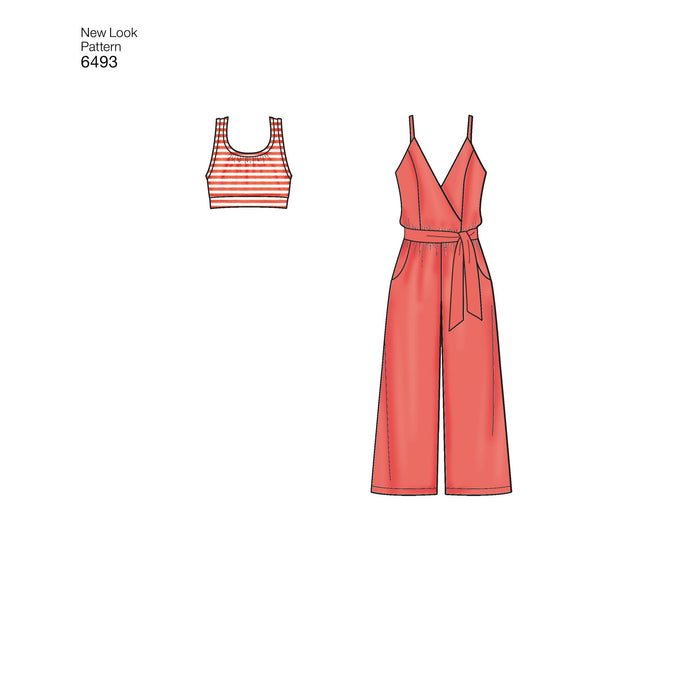 NL6493 Misses' Jumpsuit and Dress from Jaycotts Sewing Supplies