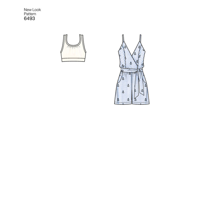 NL6493 Misses' Jumpsuit and Dress from Jaycotts Sewing Supplies