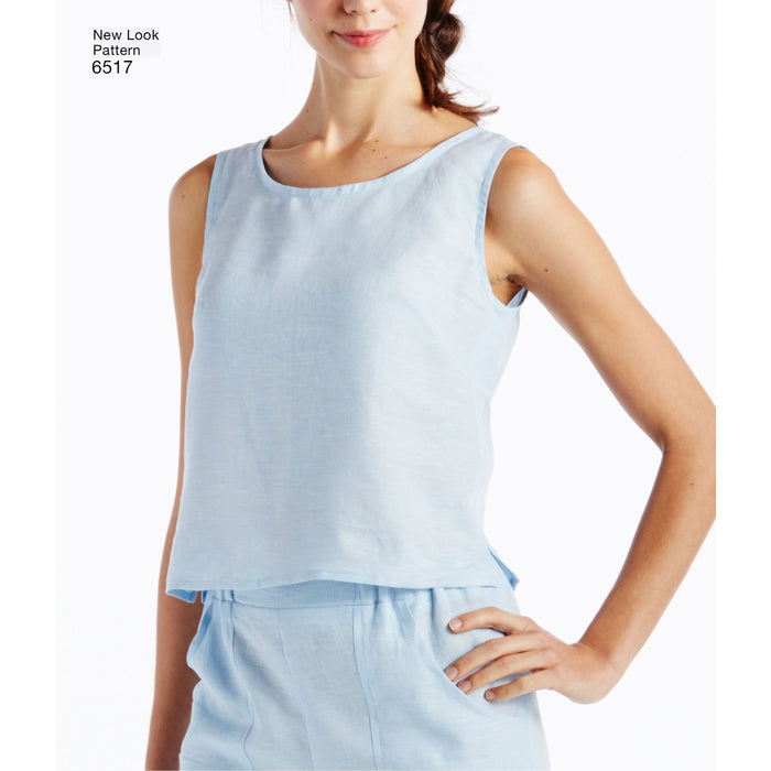 NL6517 Dress, Tunic, Top, Pants and Scarf from Jaycotts Sewing Supplies