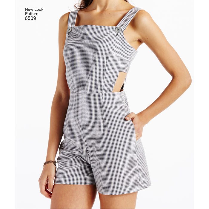NL6509 Jumpsuit, Romper, and Dress with Variations from Jaycotts Sewing Supplies