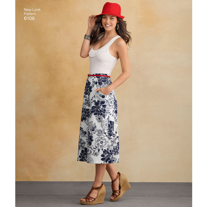 NL6106 Misses' Skirt from Jaycotts Sewing Supplies