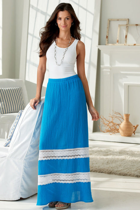 NL6287 Misses' Pull on Skirt in 4 Lengths from Jaycotts Sewing Supplies