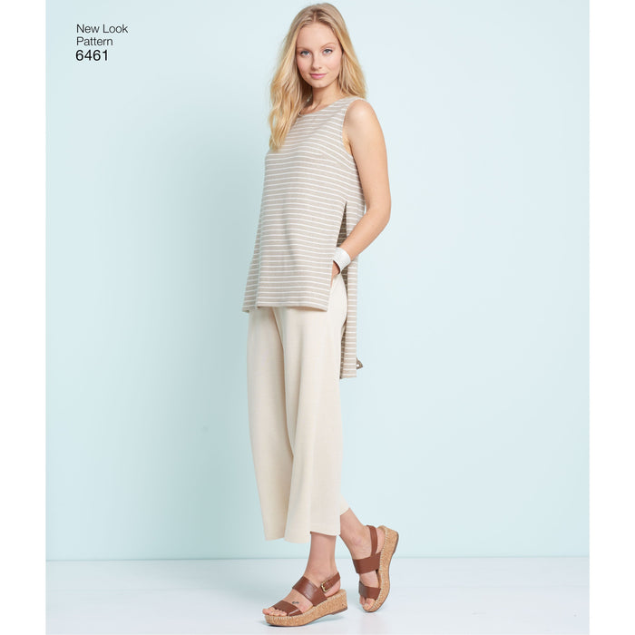 NL6461 Misses' Dress, Tunic, Top and Cropped Pants from Jaycotts Sewing Supplies