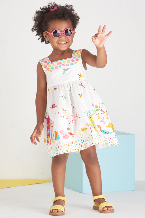 NL6441 Toddlers' Easy Dresses, Top and Cropped Pants from Jaycotts Sewing Supplies