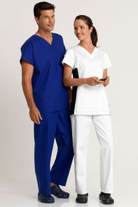 NL6876 Misses' and Mens' Scrubs Sewing Pattern from Jaycotts Sewing Supplies
