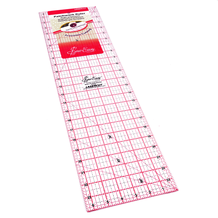 Sew Easy Acrylic Patchwork Ruler from Jaycotts Sewing Supplies