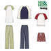 NL6404 Misses' and Mens Loungewear pattern from Jaycotts Sewing Supplies